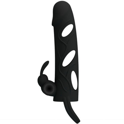 Copertura in silicone con vibrazione 14 cm 1.0 di Pretty Love