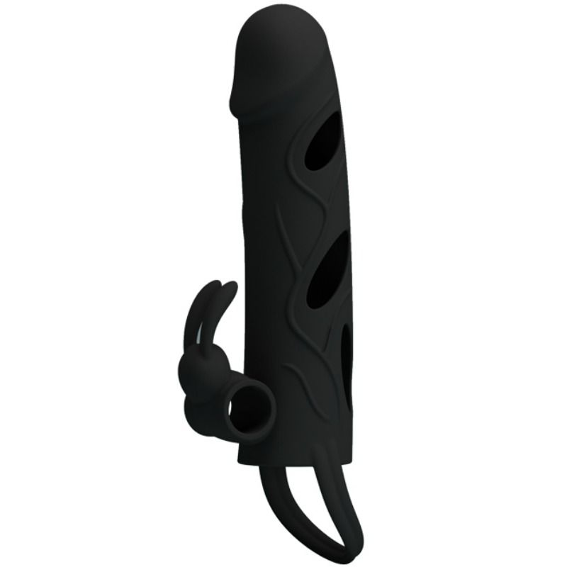 Copertura in silicone con vibrazione 14 cm 1.0 di Pretty Love, immagine 2