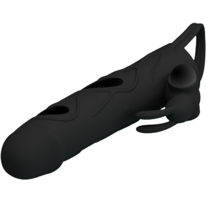 Copertura in silicone con vibrazione 14 cm 1.0 di Pretty Love, immagine 3