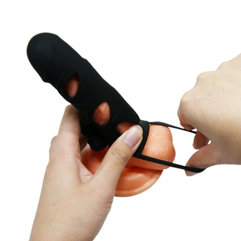 Copertura in silicone con vibrazione 14 cm 1.0 di Pretty Love, immagine 5
