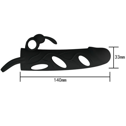 Copertura in silicone con vibrazione 14 cm 1.0 di Pretty Love, immagine 6