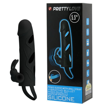 Copertura in silicone con vibrazione 14 cm 1.0 di Pretty Love, immagine 8