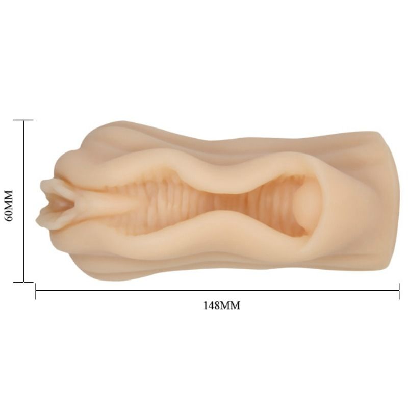 Masturbatore maschile Mini design labbra vagina di Baile, immagine 4