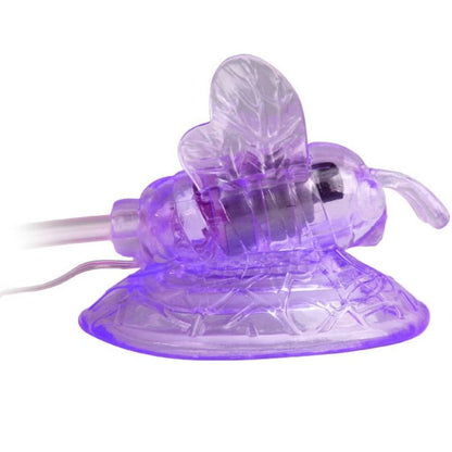 Vibratore farfalla per la stimolazione del clitoride lilla di Baile, immagine 4