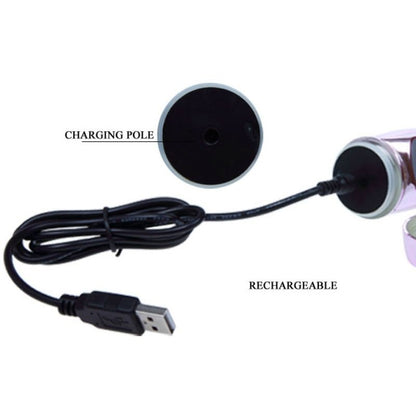 Vibratore ricaricabile con rotazione e stimolatore a farfalla pulsante di Baile, immagine 7