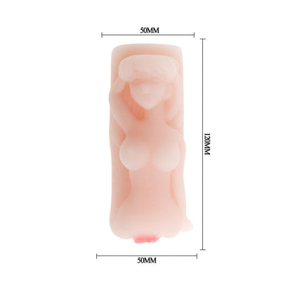 Temptation passion lady torso donna maschile mini masturbatore di Baile, immagine 4