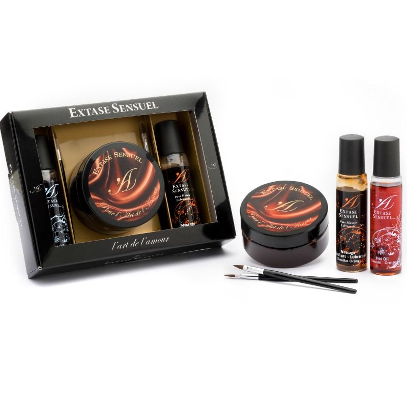 Kit Scrigno di cioccolato afrodisiaco di Extase Sensual