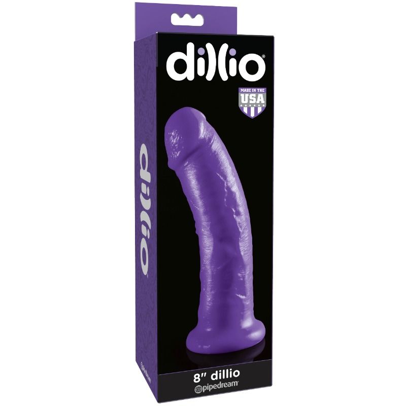 Dildo 20.32 viola di Dillio