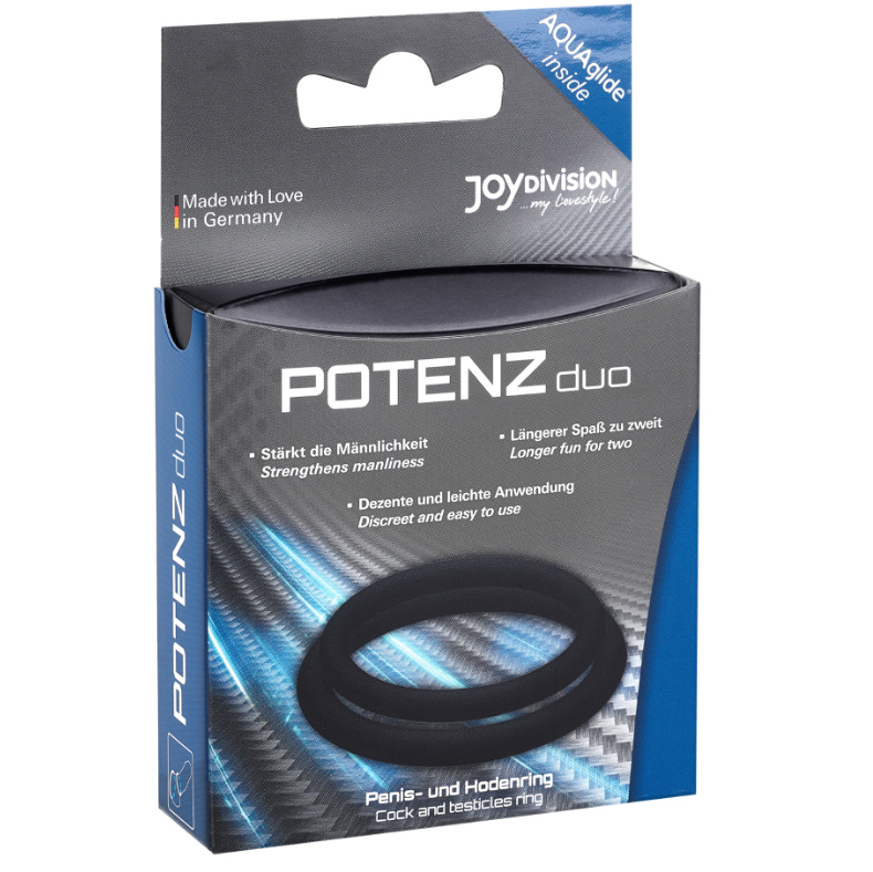 Anelli nero - M di Joydivision Potenzduo, immagine 2
