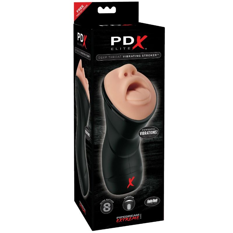 Stroker vibrante gola profonda di PDX Elite, immagine 3