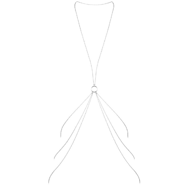 Sex toy Magnifique catene in metallo per il corpo 8 argento di Bijoux Indiscrets, immagine 2