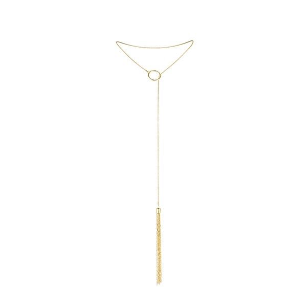 Collana Magnifique in metallo con frange dorate di Bijoux Indiscrets, immagine 2