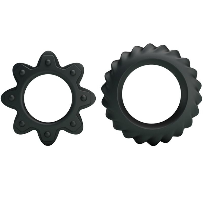 Kit 2 anelli Fioriti in silicone di Baile