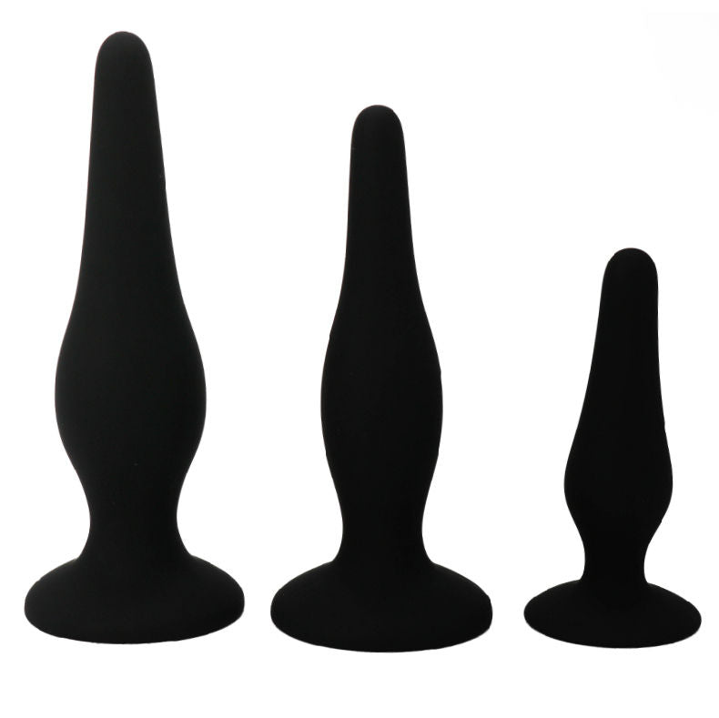 Kit di iniziazione in silicone con tappi anal di Pretty Love