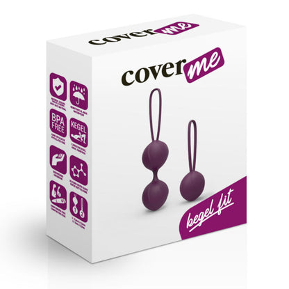 Sfere vaginali trainer pelvico lilla di Coverme, immagine 3