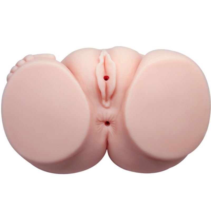 Masturbatore maschile vagina e ano realistici con vibrazioni di Crazy Bull, immagine 4