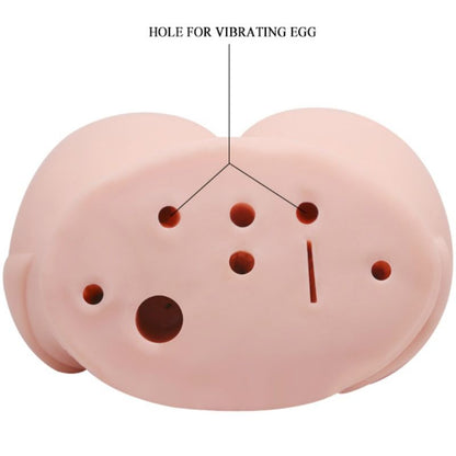 Masturbatore maschile vagina e ano realistici con vibrazioni di Crazy Bull, immagine 5