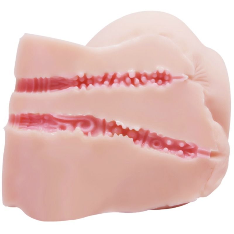 Masturbatore maschile vagina e ano realistici con vibrazioni di Crazy Bull, immagine 7