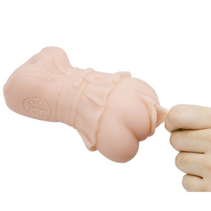 Masturbatore vagina con pelle Acquata con proiettili vibranti di Crazy Bull, immagine 4
