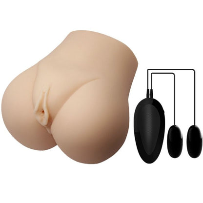 Masturbatore maschile vagina e ano realistici con vibrazione posizione 7 di Crazy Bull, immagine 3