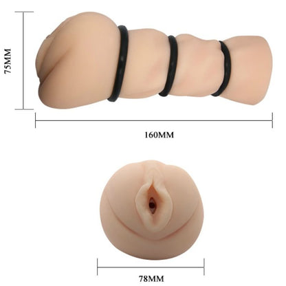 Masturbatore vagina con anelli di Crazy Bull, immagine 5