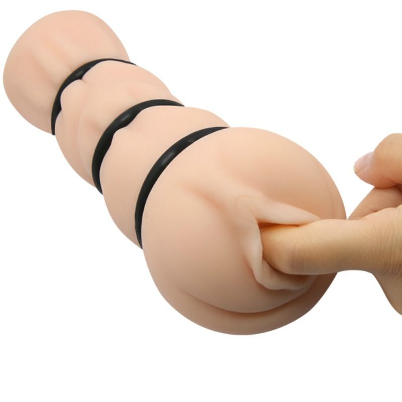 Masturbatore vagina con anelli di Crazy Bull, immagine 4