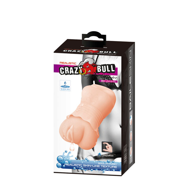 Masturbatore pelle acqua modello vagina 2 di Crazy Bull, immagine 6