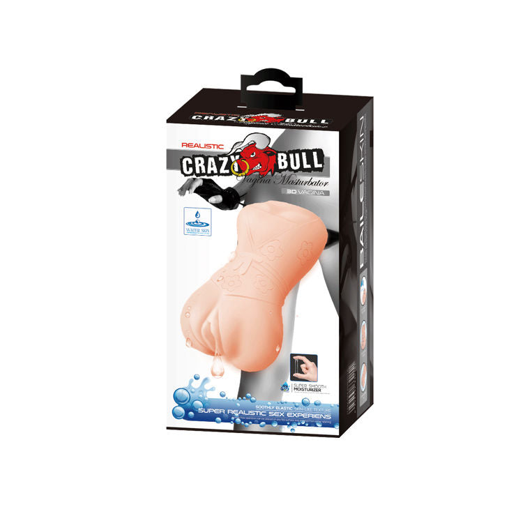 Masturbatore pelle acqua modello vagina 4 di Crazy Bull, immagine 5