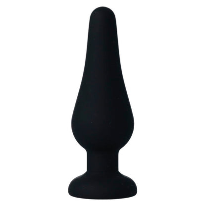 Plug anale Pipo M silicone nero 11 cm di Intense, immagine 2