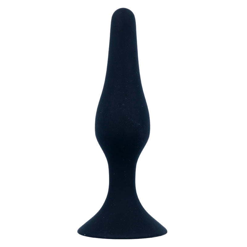 Sex toy anale livello 2 11,5 cm nero di Intense, immagine 2