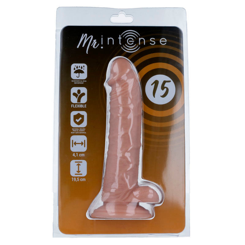 Dildo 15 realistico 19.5 cm Ø 4.1 cm di Mr Intense, immagine 6