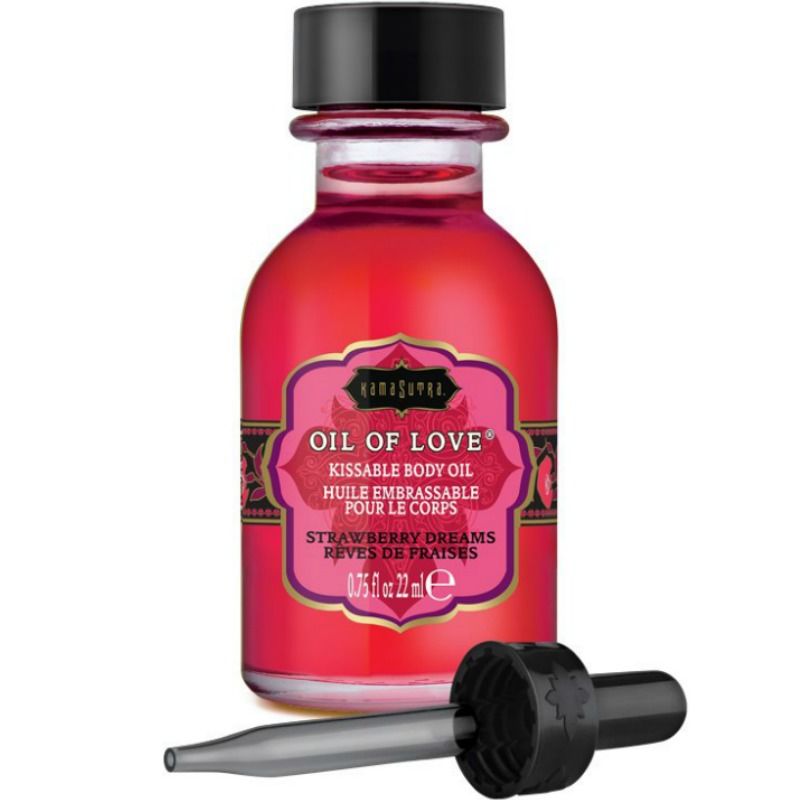 Olio Alimentarefragole 22 ml di Kamasutra