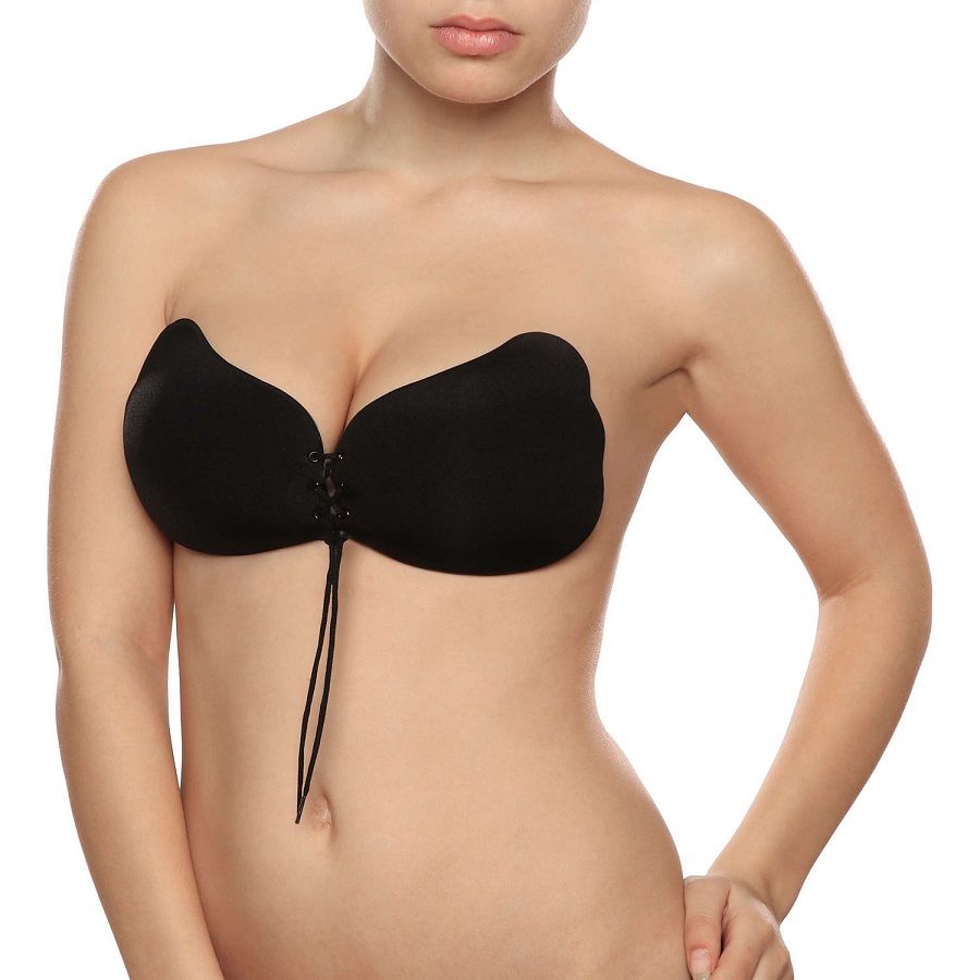 Accessorio sexy Lace-it valorizzazione Push-up nero coppa a di Bye-Bra, immagine 2