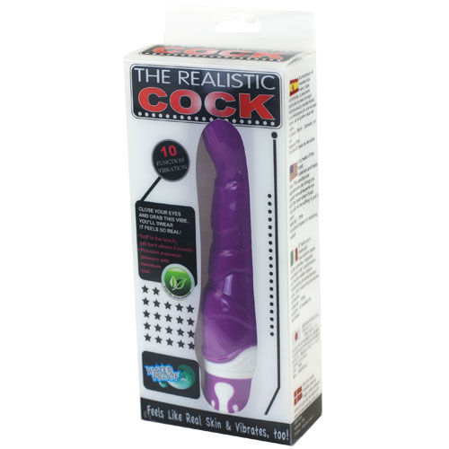 Pene realistico a 10 ritmi sensazione Violetto di Baile, immagine 4