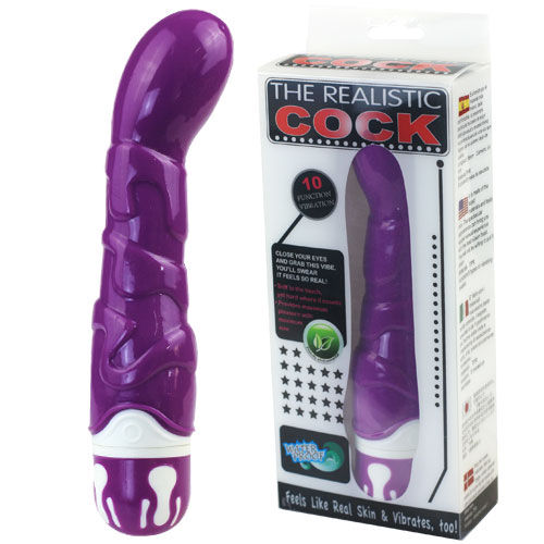 Pene realistico a 10 ritmi sensazione Violetto di Baile, immagine 5