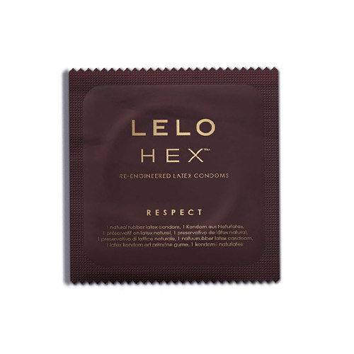 Preservativi Esagonali Respect XL confezione da 3 di Lelo