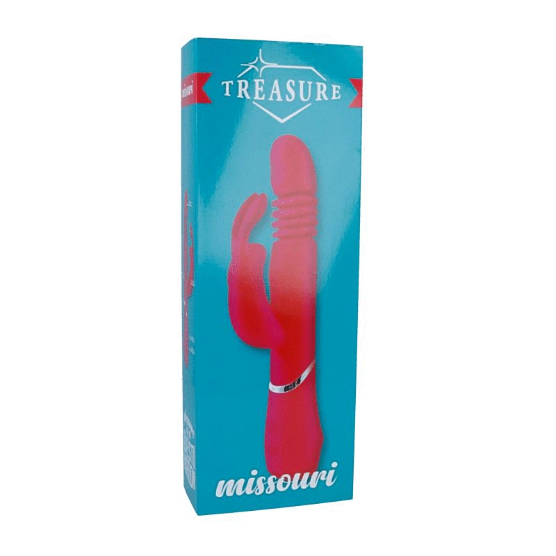 Sex toy tesoro Missouri rosa in silicone, immagine 3