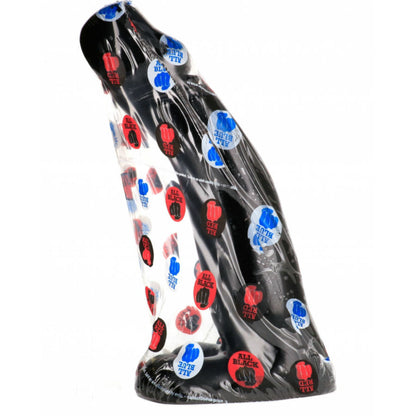 Dildo fisting nero realistico 29 cm di All Black, immagine 3