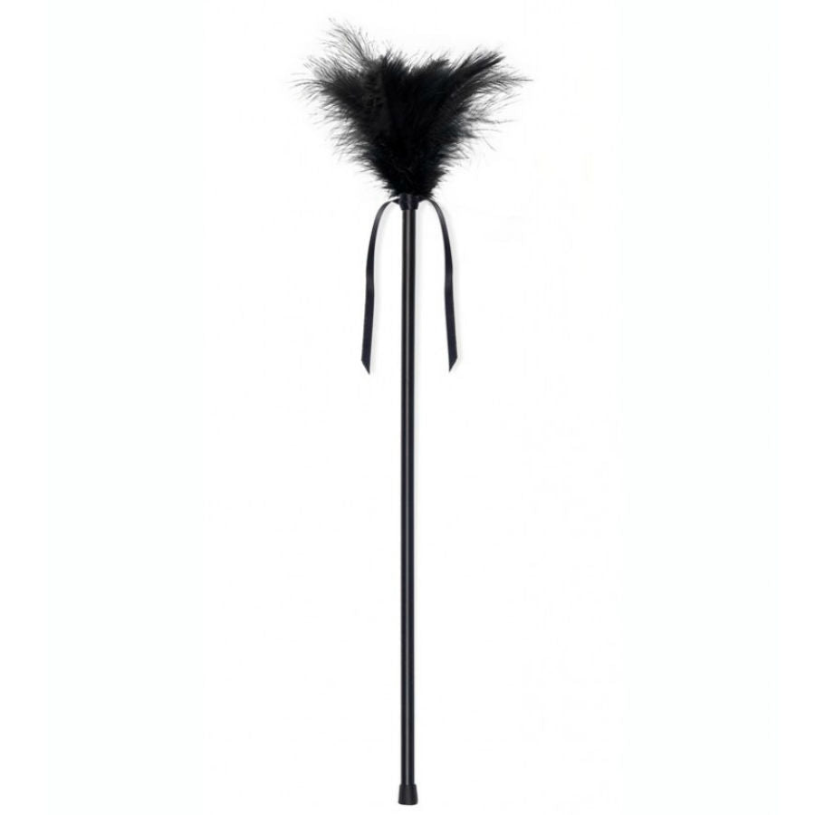 Piume nere 40 cm di Secretplay, immagine 3