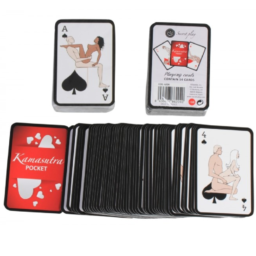 Carte da gioco kamasutra tascabili di Secretplay