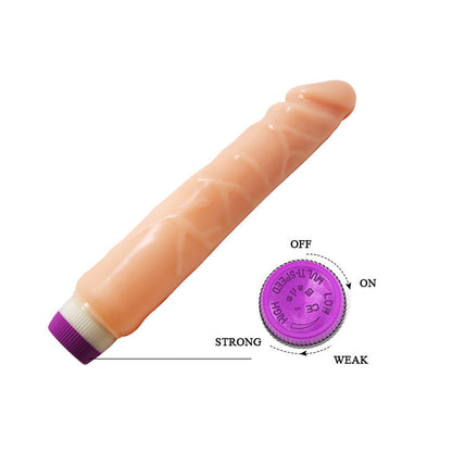 Dildo onde da di piacere realistiche vibranti 25.5 cm di Baile, immagine 6