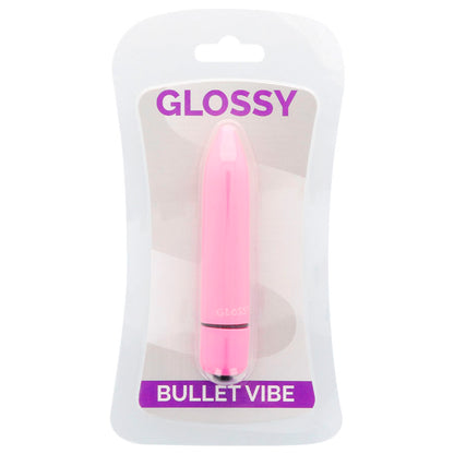 Vibratore thin rosa profondo di Glossy, immagine 3