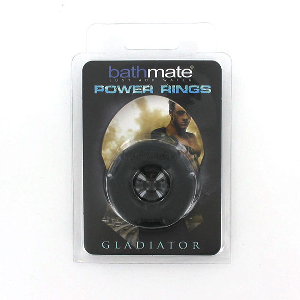 Anello per pene Gladiator nero di Bathmate