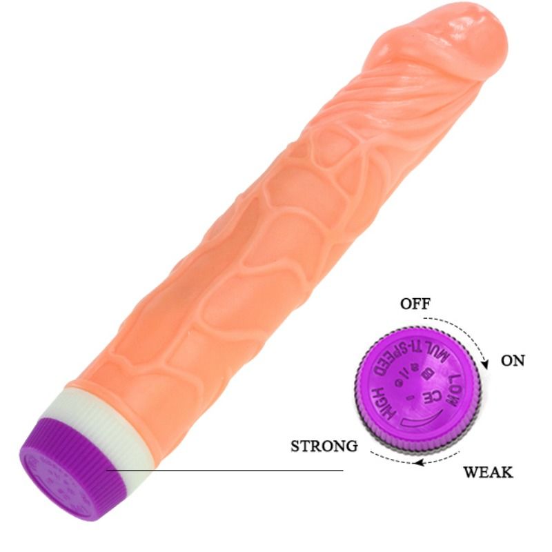 Dildo onde di piacere realistiche vibranti 22.5 cm di Baile, immagine 4