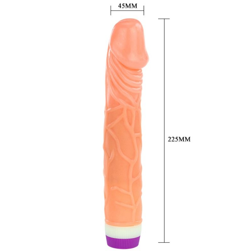 Dildo onde di piacere realistiche vibranti 22.5 cm di Baile, immagine 5