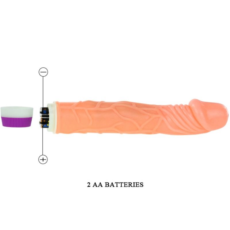 Dildo onde di piacere realistiche vibranti 22.5 cm di Baile, immagine 7