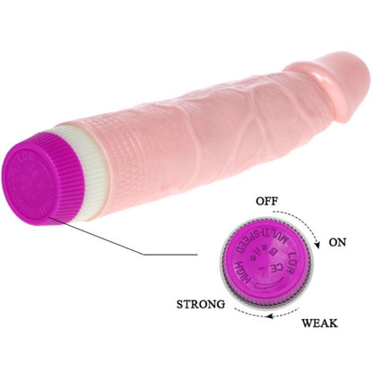Vibratore realistico per principianti 21.5 cm di Baile, immagine 3