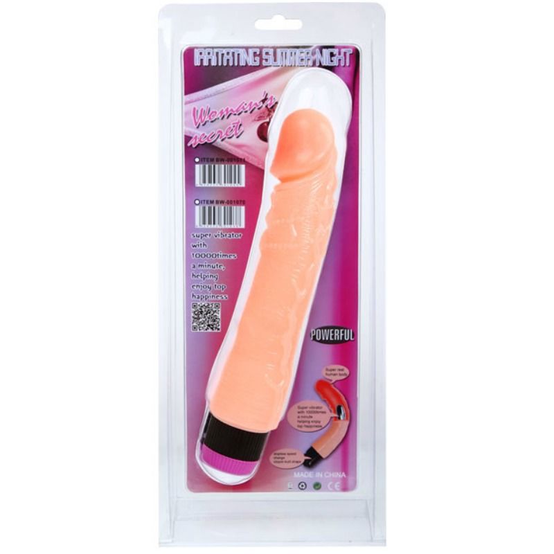 Vibratore realistico flessibile naturale 24 cm di Baile, immagine 7