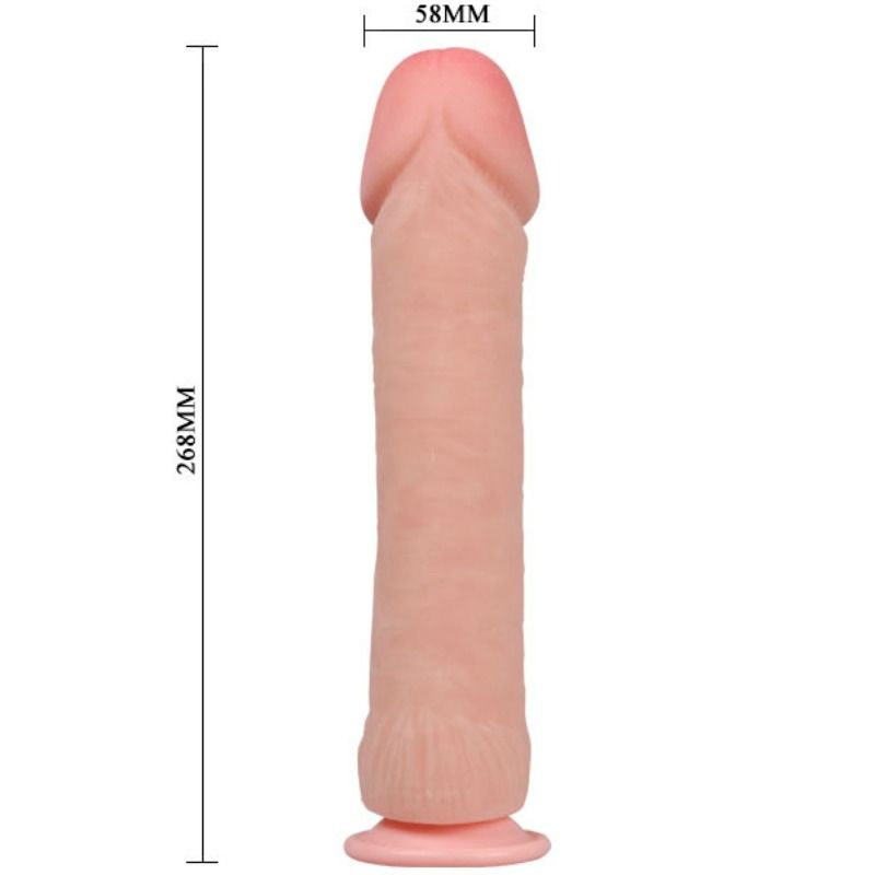 Dildo realistico Grande naturale del pene 26 cm di Baile, immagine 5