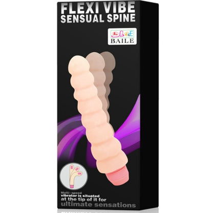 Vibratore flessibile Flexi vibe sensual Spine 19 cm di Baile, immagine 6